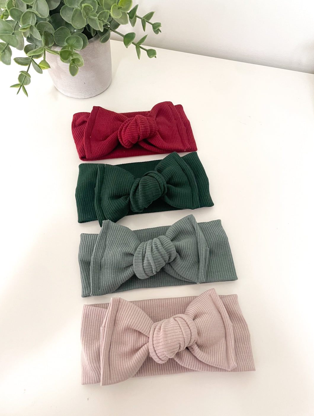 HOLIDAY RIBBED HEADWRAP